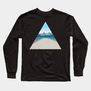 New Zealand Landscape and Scenery – Kingston Long Sleeve T-Shirt